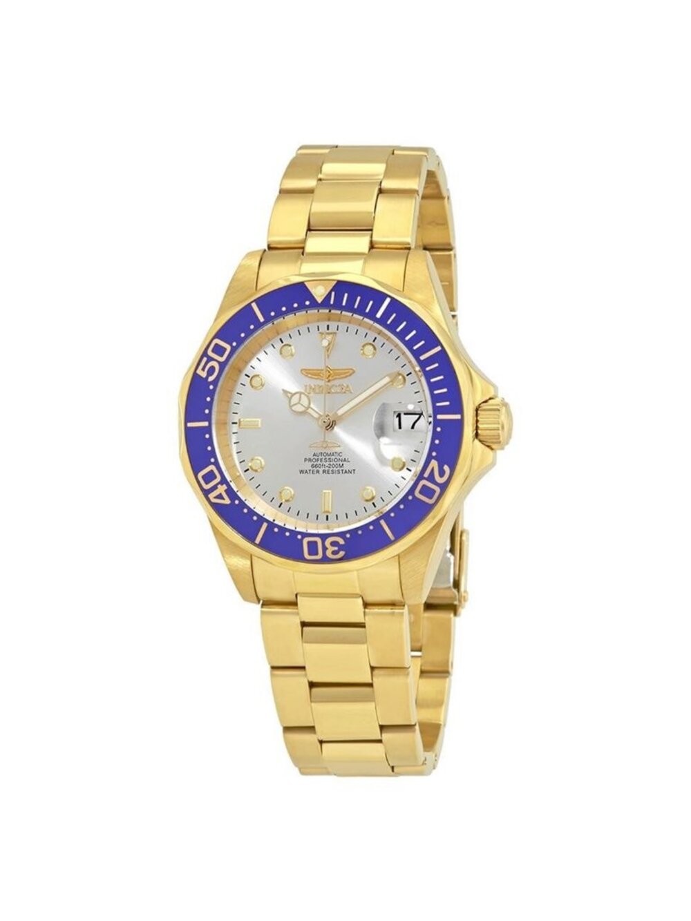 NWT Invicta Pro Diver Automatic Champagne Dial Men's Watch